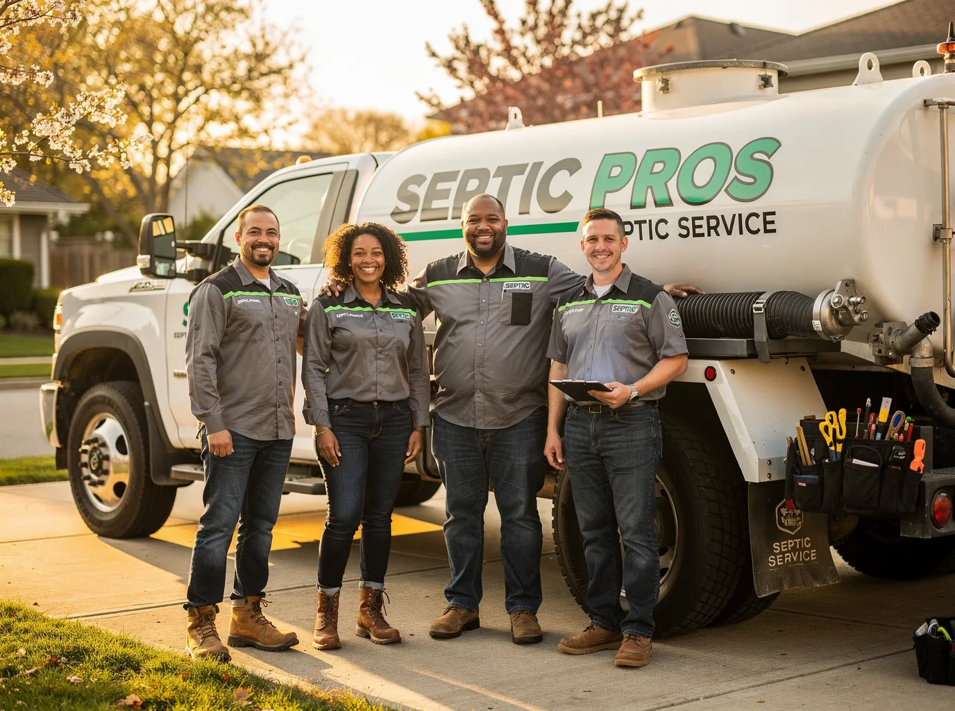 Septic Tank Pumping company in Bend, TX
